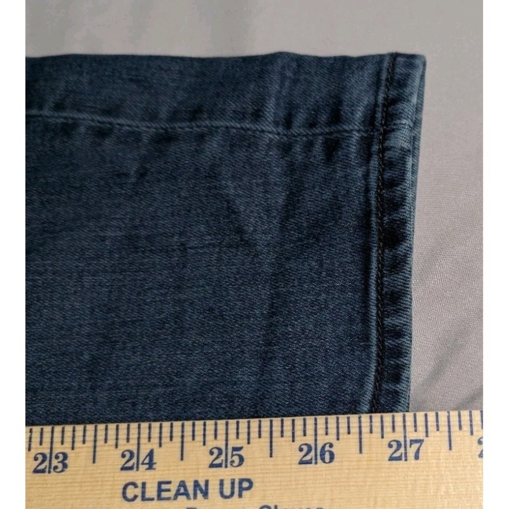 prAna Buxton Jeans Womens 4/27 Blue Straight Leg Button Fly Stretch Denim - Picture 7 of 10